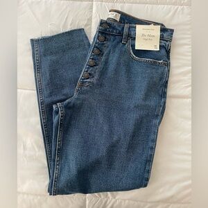 Abercrombie Mom Jeans. High Rise